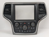 2018 Jeep Grand Cherokee Center Dash Radio Climate Control Panel 68412807AA P68412807AA OEM - product image