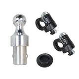 Gooseneck Hitch Ball and Safety Chain Kit for 2016-2020 Silverado Sierra 2500 3500 HD 60692