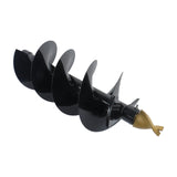 12 Inch Auger Post Hole Drill Bit Attachment for Mini Excavators