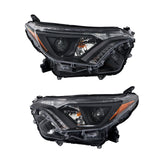 Halogen Headlight Pair for 2016-2018 Toyota RAV4 TO2502268 TO2503268