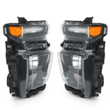 Halogen Headlight Pair for 2020-2023 Chevrolet Silverado 2500 HD 3500 HD 84738616 84738617