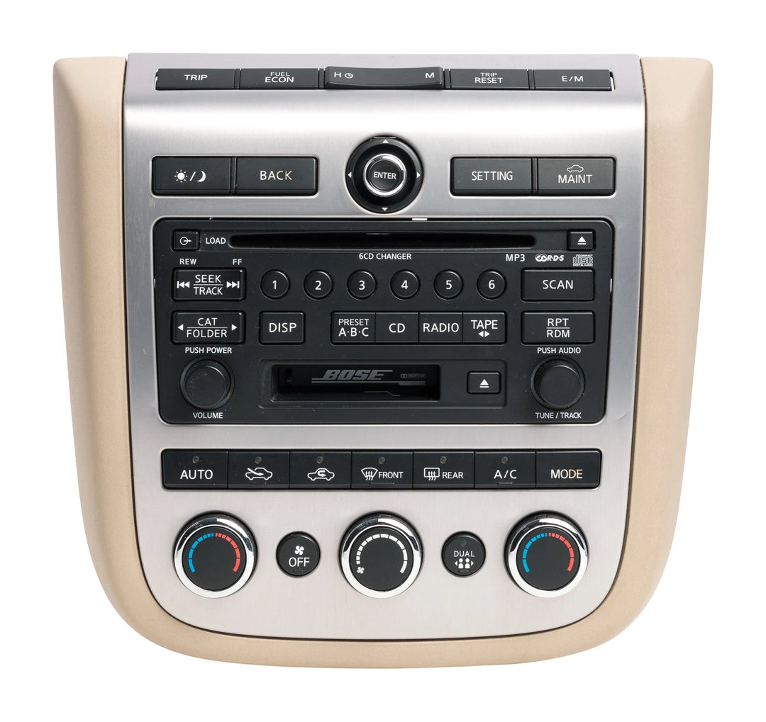 2006-07 Nissan Murano Audio Climate Temperature Control Panel 28395 CC205 - product image 1