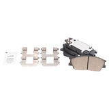 Front & Rear Ceramic Brake Pad & Rotor Kit for 2020-2022 Kia Soul