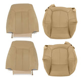 Front Perforated Leather Seat Cover Set for 2009-2014 Ford F-150 Lariat