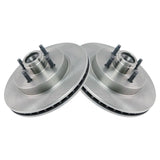 Front Ceramic Brake Pad & Rotor Kit for 1987-1993 Ford Mustang 5.0L