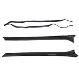 Front A-Pillar Trim Molding Pair LR076493 LR076494 for 2013-2021 Land Rover Range Rover