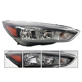 Passenger Halogen Headlight with LED DRL for 2015-2018 Ford Focus FO2503338 – product image 2