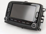 2014-2017 Fiat 500L Radio Display Screen Media CD Player With Theft Code 6434C-BE2803 OEM - product image
