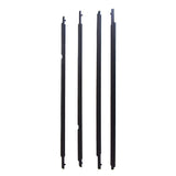 Window Belt Weatherstrip Moulding Set 4 Piece for 2009-2012 Toyota Corolla 73750-02150