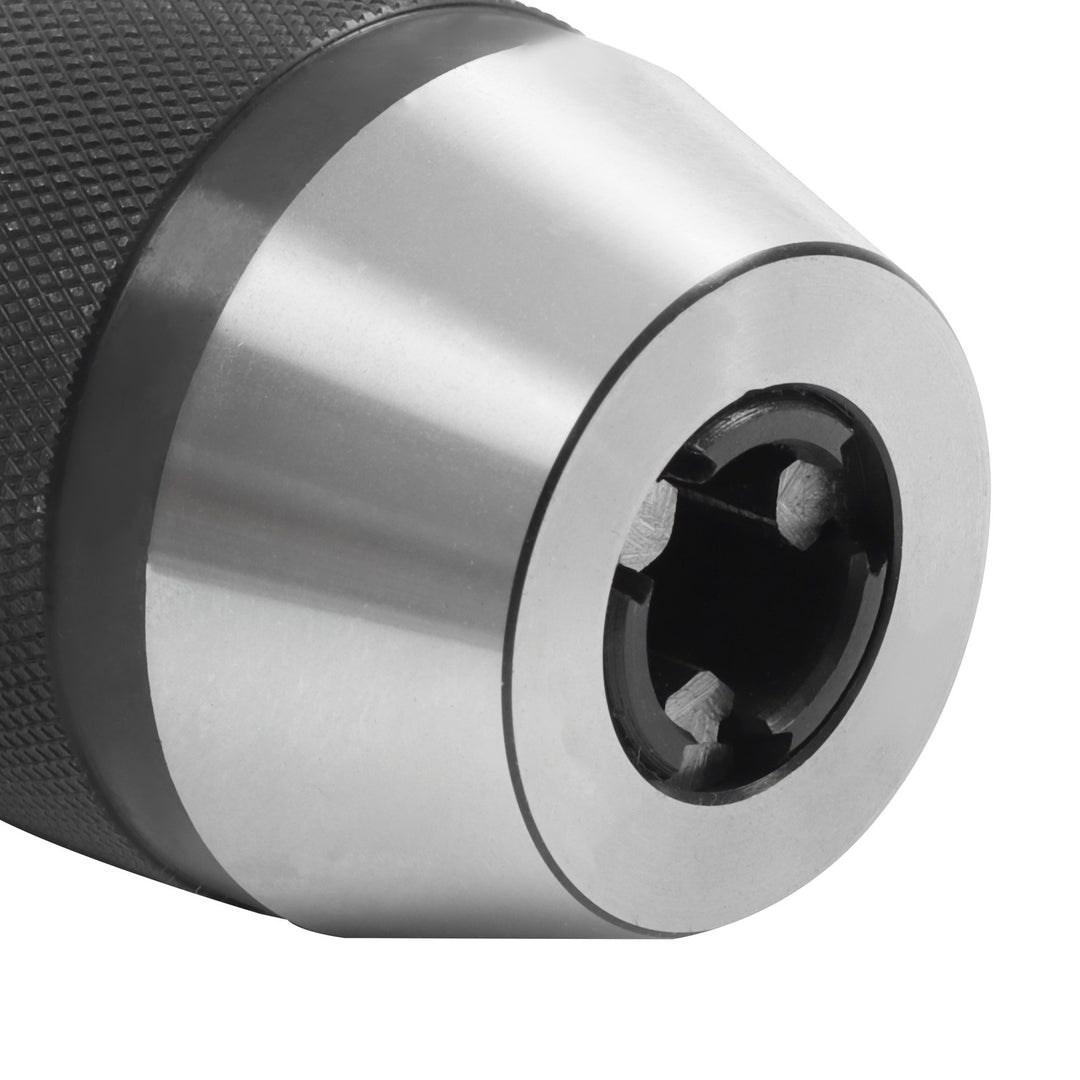 MT4 Shank Keyless Drill Chuck 1/32 to 1/2 Inch 3-Jaw for Milling and Drill Presses