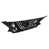 Black Chrome Front Upper Grille for 2015-2018 Nissan Murano