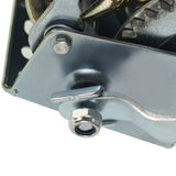 Manual Hand Crank Winch 1500 lb with 10 m Steel Cable