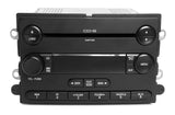 2007 Ford F-150 Lincoln LT OEM AM FM MP3 6 Disc CD Radio 7L3T-18C815-LA - product image