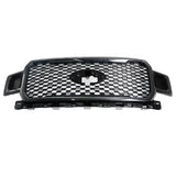 Shadow Black Front Upper Grille Assembly for 2018-2020 Ford F-150 JL3Z8200SF