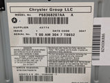 2011-2020 Chrysler Town & Country Dodge Grand Caravan Radio Audio Receiver OEM P68368207AA - product image