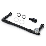 Dual Feed Fuel Line Kit with Fuel Pressure Gauge for 4150 Double Pumper Carburetors QT44BK