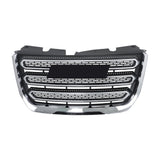 Chrome Front Upper Center Grille for 2016-2017 GMC Terrain SLT