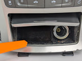 2008-2011 Cadillac CTS Center Dash Radio CD AC Climate Control Trim 20822590 OEM - product image