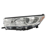 Left and Right Halogen Headlight Set for 2017-2019 Toyota Highlander 811500E330 811100E330