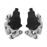 Rear Brake Caliper Pair with Parking Brake Motor for 2016-2021 Mazda CX-5 KAY02671XA KAY02661XA