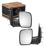 Manual Mirror For 2003-2009 E-150 Single Glass Sail Type 4 Mounting Points Set 3334-5083LR - product image