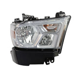 Right Passenger Headlight Chrome for Dodge Ram 1500 2019-2024 Halogen Lamp 68316080AF – product image 2