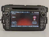 2013-2014 GMC Acadia AM/FM CD Player AUX Radio Navigation Display OEM 23162879 - product image