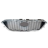 Front Upper Honeycomb Grille without Sensor Hole for 2015-2017 Hyundai Sonata