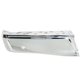 Chrome Rear Left Bumper End with Sensor Hole for 2015-2020 Ford F-150 FO1102381