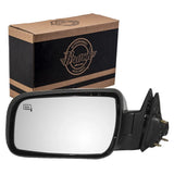Power Mirror For 2008-2009 Taurus Satin Chrome Puddle Lamp Heated Left 3337-0083L - product image