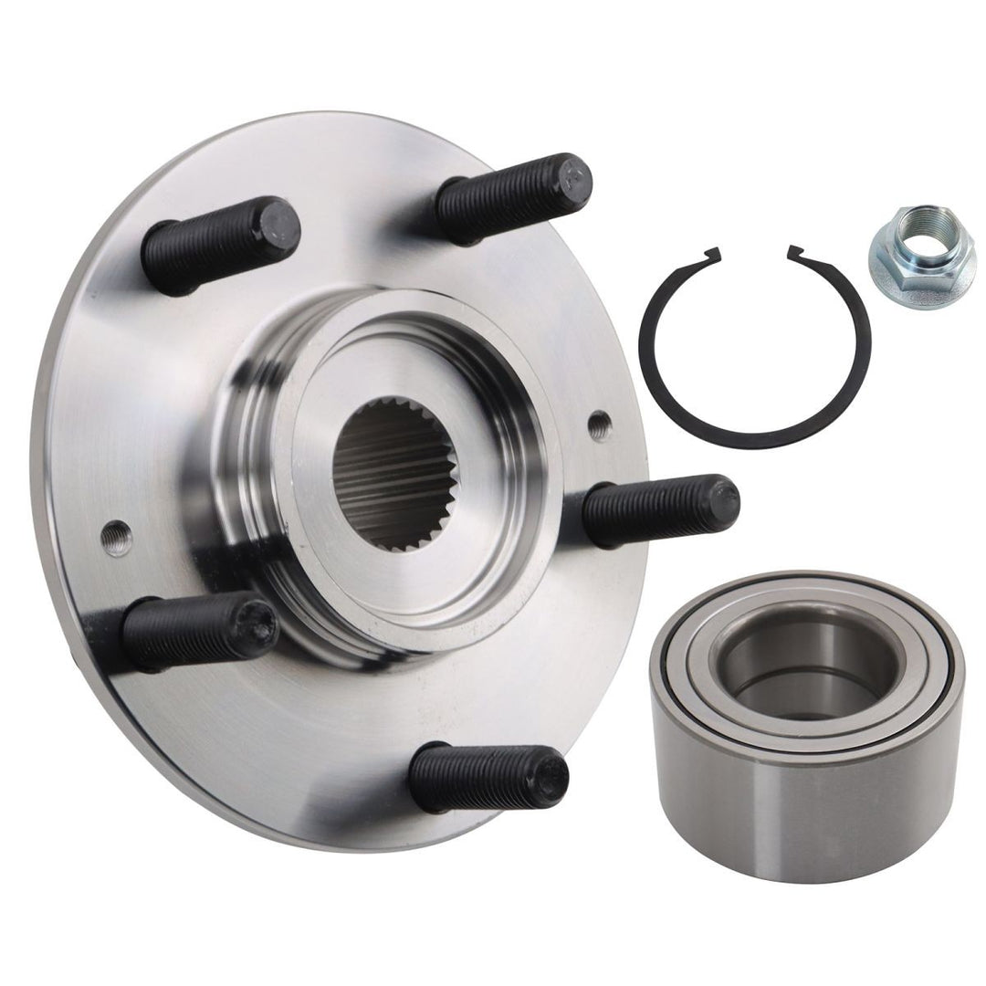 Front Wheel Hub & Bearing Kit Pair for 2010-2016 Kia Soul & 2011-2016 Hyundai Elantra