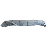210D Grey Jon Boat Cover for 12-18 ft Boats up to 75 in Beam