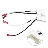 2PCS 4Pin Dash Front Speaker Wire Harness Cable Adapter For Toyota Tacoma Subaru – product image 6