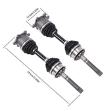 Front 4WD CV Axle Pair for 1986-1995 Toyota Pickup 4Runner 4343035011