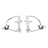 Rear Left and Right Power Window Regulators with Motor for 2000-2005 Chevrolet Impala 741-622 741-623