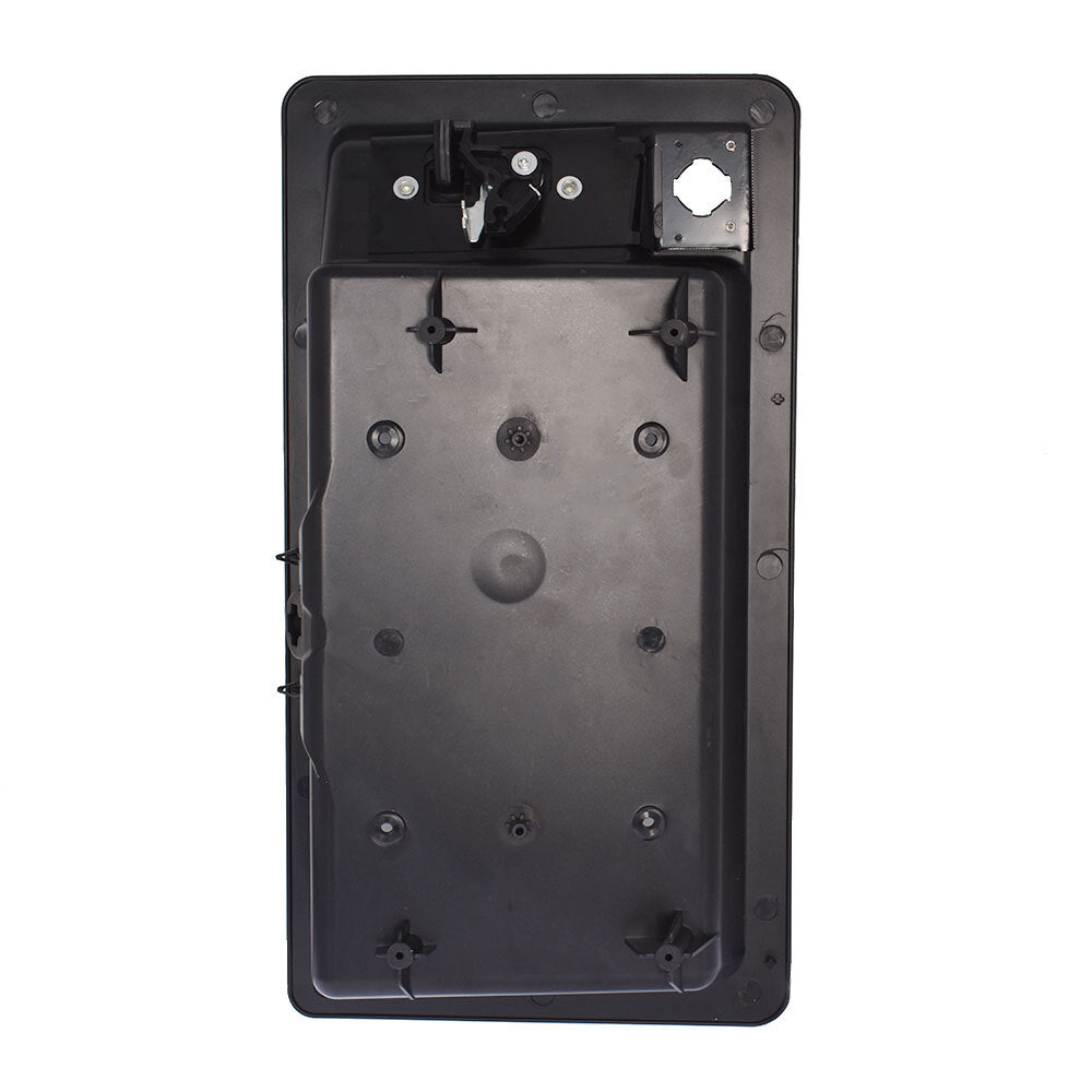 Rear Cargo Door License Plate Bracket with Handle for 1992-2007 Ford E-150 E-250 E-350 6C2Z-15434A20-AA