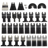 31 Piece Oscillating Multitool Blade Set for Wood Metal and Drywall