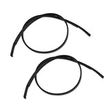 Black Roof Top Trim Molding Pair for 2006-2011 Toyota Yaris 75551-52160 – product image 2