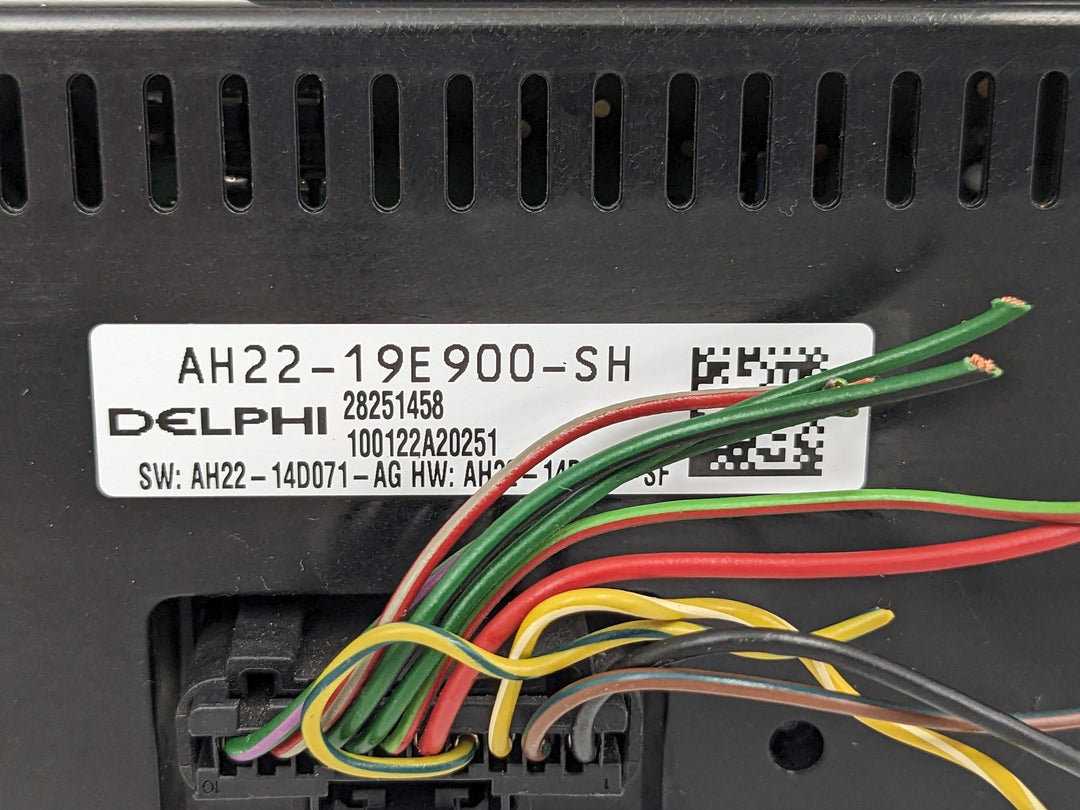 2010-2016 Land Rover L319 LR4 Front A/C AC Heater Climate Control Switch AH22-19E900-SH OEM - product image