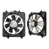Condenser Fan Assembly without Controller & Radiator Fan Assembly for 2007-2009 CR-V 7661-0037C2 - product image