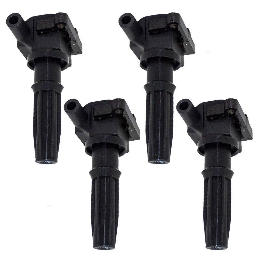 Ignition Spark Coils for Hyundai Santa Fe Sonata Kia Optima 2.4L 4 Cyl 4 Pc Set 9885-0004-4 - product image
