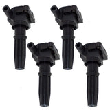 Ignition Spark Coils for Hyundai Santa Fe Sonata Kia Optima 2.4L 4 Cyl 4 Pc Set 9885-0004-4 - product image