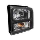 Headlight For 2005 Excursion with Black Bezel Left 6C3Z13008DB FO2502224 3221-0045L - product image