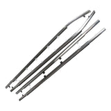 Door Belt Weatherstrip Molding Set of 4 for 2011-2017 Honda Odyssey