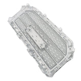 Front Upper Grille Silver Mesh for 2016-2018 GMC Sierra 1500