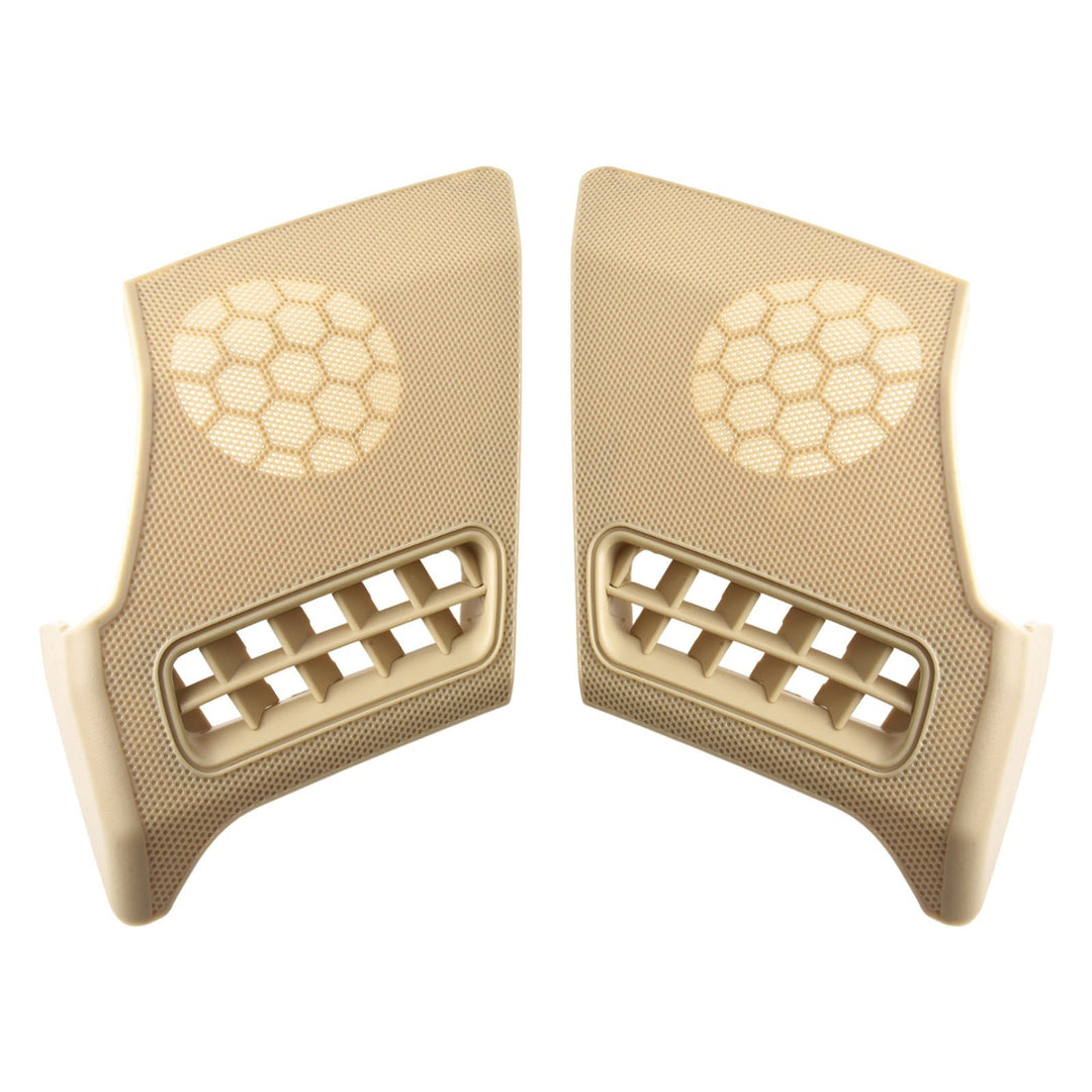 Beige Speaker Cover Pair 2106800539 for 1996-2003 Mercedes-Benz E-Class W210