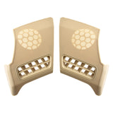 Beige Speaker Cover Pair 2106800539 for 1996-2003 Mercedes-Benz E-Class W210