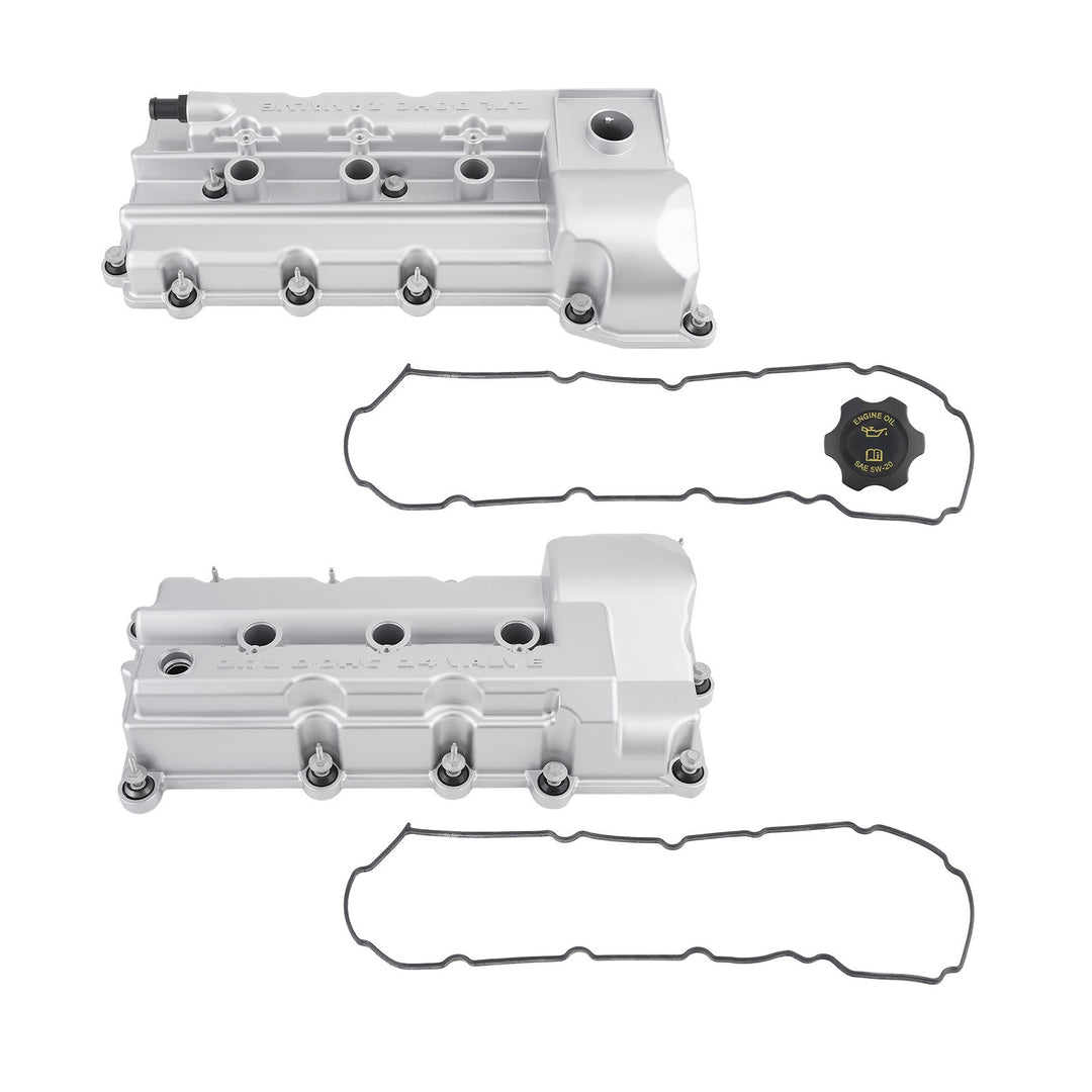 Valve Cover Set for 2006-2010 Chrysler 300 Sebring Dodge Avenger Charger Magnum and Stratus 2.7L V6 4892185AC