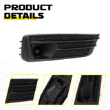 Front Fog Light Bezel Pair 57737FL01A 57737FL00A for 2020-2023 Subaru Impreza
