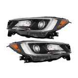 Left and Right Halogen Headlight Set for 2018-2019 Subaru Outback Legacy 84001AL10A 84001AL11A
